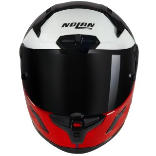 Nolan X-804 RS Ultra Carbon Blocco Integralhelm Rot / Blau / Weiss