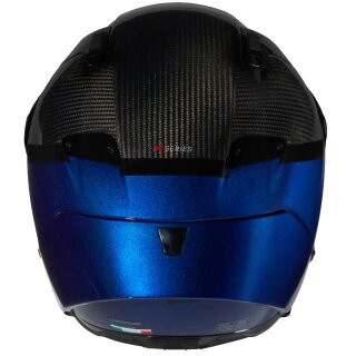 Nolan X-804 RS Ultra Carbon Blocco Integralhelm Rot / Blau / Weiss