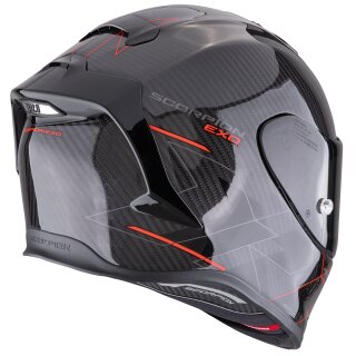 Scorpion Exo-R1 Evo Carbon Air Cynergy Integralhelm Schwarz / Rot L