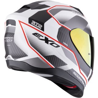 Scorpion Exo-520 Evo Air Lena Integralhelm Weiss / Silber / Rot M