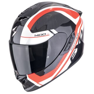 Scorpion Exo-1400 Evo II Carbon Air Enko Integralhelm Schwarz / Rot / Weiss L