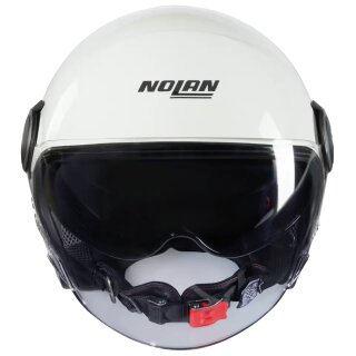 Nolan N21 Visor Classico N-Com Jethelm Weiss S