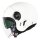 Nolan N21 Visor Classico N-Com Jet Helmet White XL