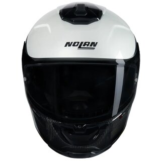 Nolan X-903 Ultra Carbon Verniciatura Speciale N-Com carbon schwarz / weiß Integralhelm L