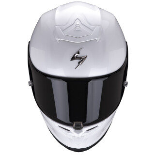 Scorpion Exo-R1 Evo Air II Solid Integralhelm Perlweiss XL