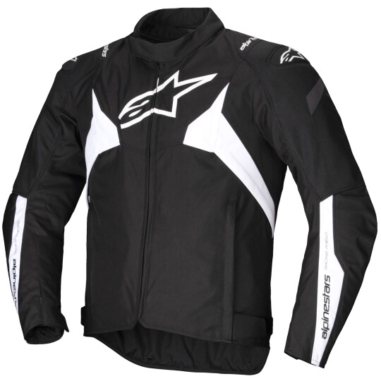 Chaqueta Alpinestars T-Jaws V4 Waterproof Negro / Blanco L