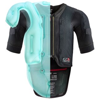 Alpinestars Tech-Air 7X System Chaleco Airbag Negro / Rojo