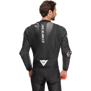 Dainese Laguna Seca 6 1 tlg. Lederkombi Schwarz / Weiss / Anthrazit