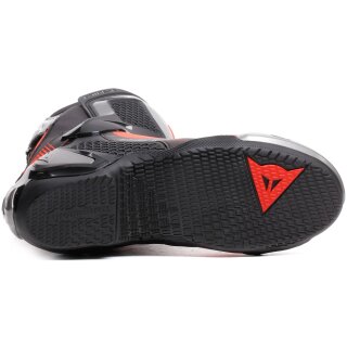 Dainese Torque 4 Motorradstiefel Schwarz / Fluo-Rot