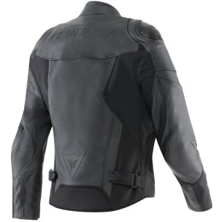 Dainese Iperattiva Leder- / Textiljacke Schwarz Damen