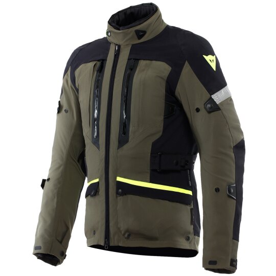 Dainese Mangen Absoluteshell Pro Textiljacke Grün / Schwarz