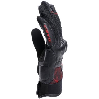 Dainese Ermex Gloves Black / Lava-Red