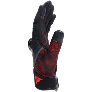 Dainese Ermex Handschuhe Schwarz / Lava-Rot