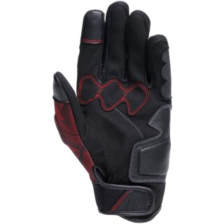 Dainese Ermex Handschuhe Schwarz / Lava-Rot