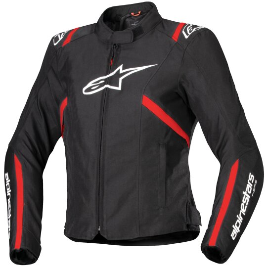 Alpinestars Ladies Stella T-SPS V2 Waterproof Jacket Black / White / Red-Fluo