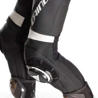 Dainese Laguna Seca 6 1 tlg. Lederkombi Schwarz / Weiss / Anthrazit 48