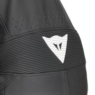 Dainese Laguna Seca 6 1 tlg. Lederkombi Schwarz / Weiss / Anthrazit 48