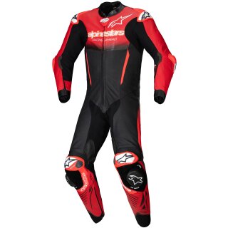 Alpinestars GP-R7 Mono de cuero 1 pieza Negro / Rojo Medio