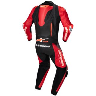 Alpinestars GP-R7 1-Piece Leather Suit Black / Mid Red