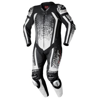 RST Pro Series EVO Airbag Leather Suit white / black 52