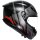 AGV K6 S Full-Face Helmet Karve Matt Black / Grey / Red