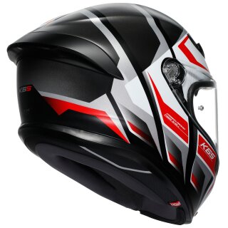 AGV K6 S Full-Face Helmet Karve Matt Black / White / Red