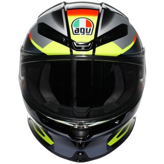 AGV K6 S Integralhelm Erazer Schwarz / Rot / Gelb-Fluo