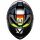 AGV K6 S Integralhelm Erazer Schwarz / Rot / Gelb-Fluo