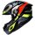 AGV K6 S Full-Face Helmet Erazer Black / Red / Yellow-Fluo L