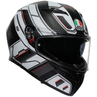 AGV K3 Integralhelm Rivia Matt-Schwarz / Weiss S