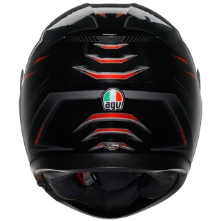 AGV K3 Integralhelm Syth Schwarz / Rot