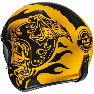 Casco Jet HJC V31 Flame MC3