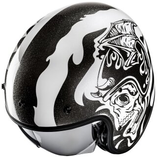 HJC V31 Flame Jet Helmet MC5