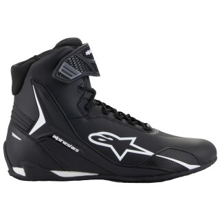 Alpinestars Faster-4 Motorradschuhe Schwarz / Weiss