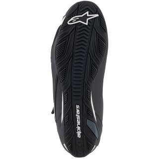 Alpinestars Faster-4 Motorradschuhe Schwarz / Weiss 40