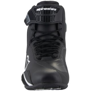 Alpinestars Faster-4 Motorradschuhe Schwarz / Weiss 45