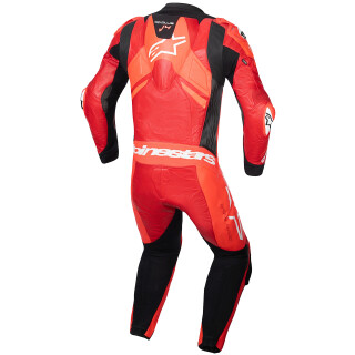 Alpinestars Gp Plus V4 Sprint 1-tlg. Lederkombi Rot-Fluo / Mittelrot / Weiss 50