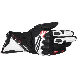 Alpinestars SP-3 Guantes Negro / Blanco / Rojo Fluo