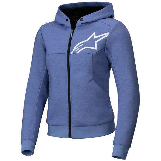 Alpinestars Stella Chrome V2 Sport Hoodie Blau / Violett / Weiss Damen