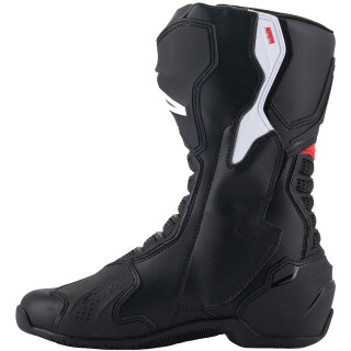 Alpinestars SMX-6 V3 Motorradstiefel Schwarz / Weiss / Rot 41