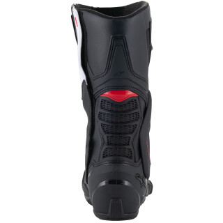 Alpinestars SMX-6 V3 Motorradstiefel Schwarz / Weiss / Rot 44