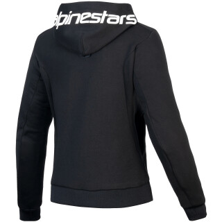 Alpinestars Stella Chrome V2 Sport Hoodie Schwarz / Weiss Damen XXL