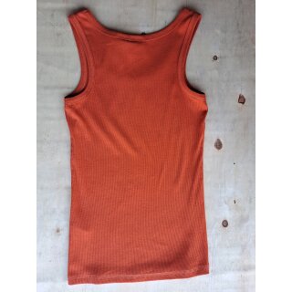 HD Ladies Tank Top Bar &amp; Shield Orange