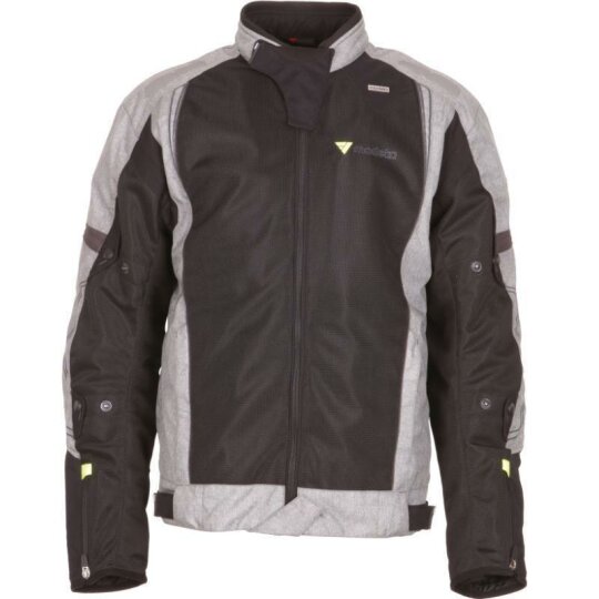 Modeka Breeze chaqueta textil negro / gris 3XL