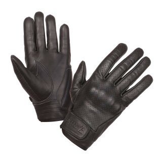 Modeka Hot classic leather gloves black