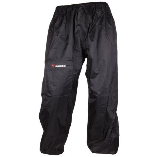 Modeka Classic Pantalón de lluvia de verano negro XL