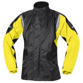 Held Mistral II rain jacket black / neon yellow XL