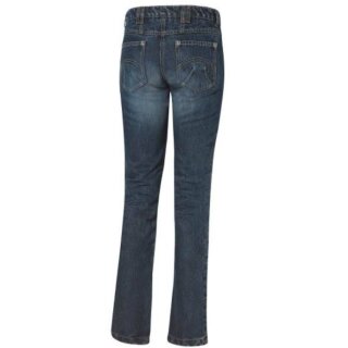 Crackerjack motocicleta jeans Held para Mujer, azul 30