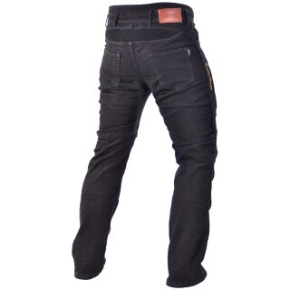 Trilobite Parado vaqueros de moto hombre negro largo 32/34